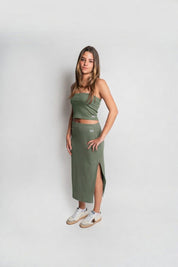 Falda Midi