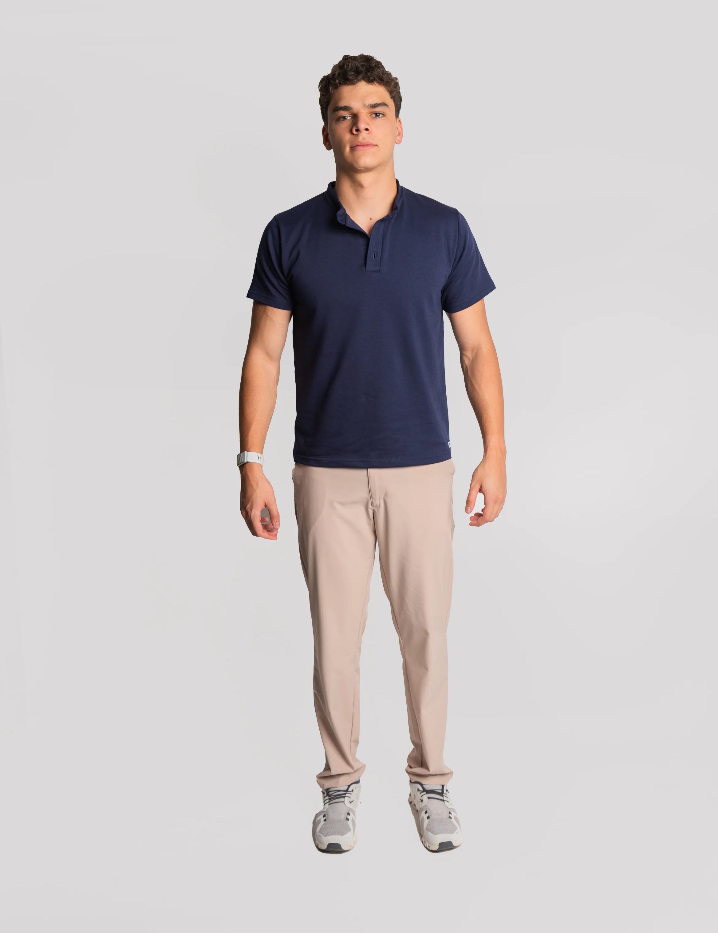 HENLEY MANGA CORTA
