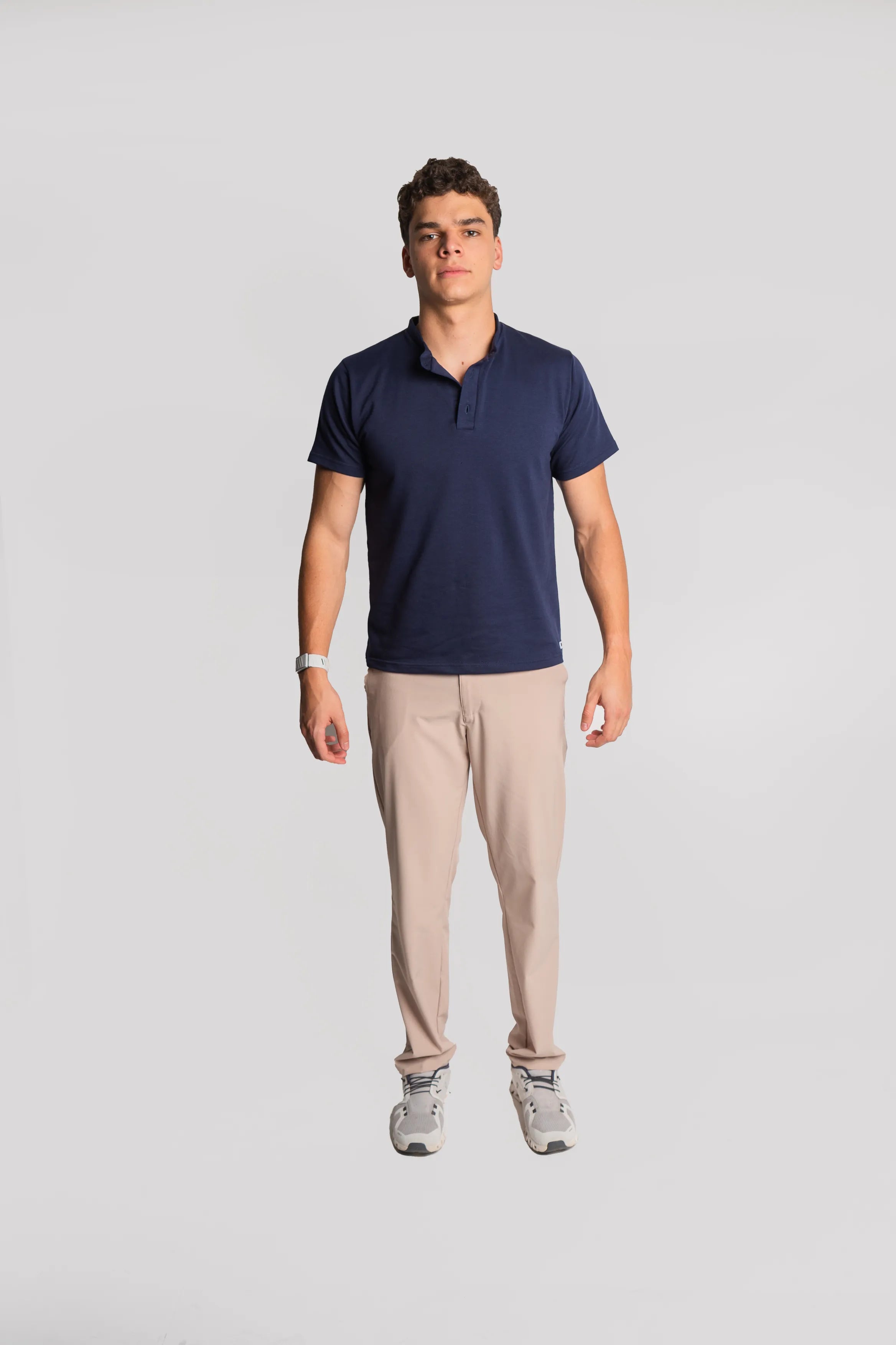 HENLEY MANGA CORTA