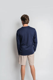 Henley Manga Larga