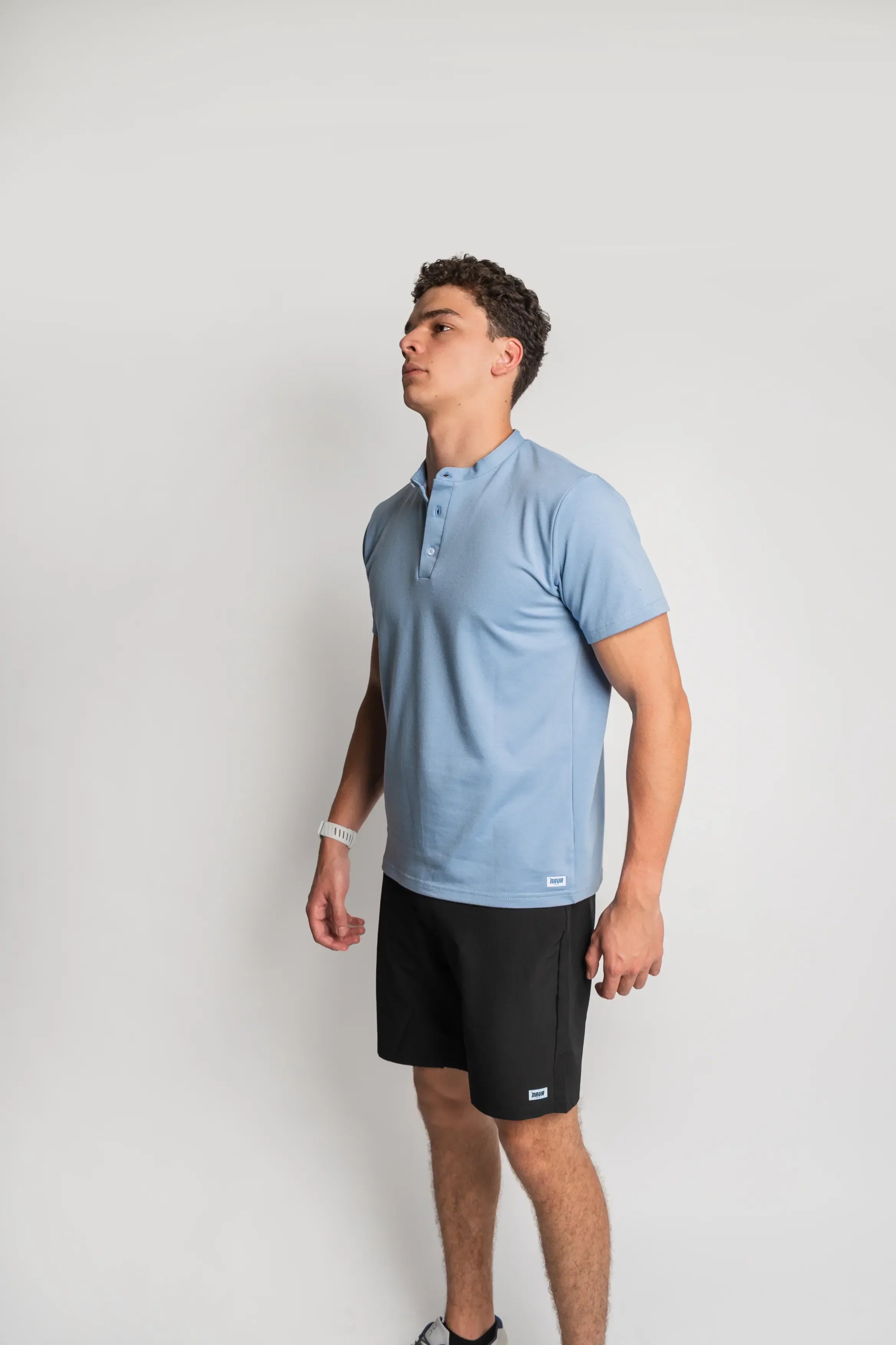 HENLEY MANGA CORTA