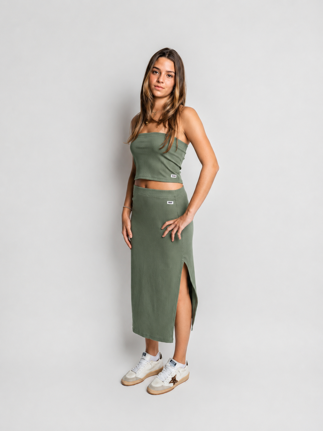 Falda Midi