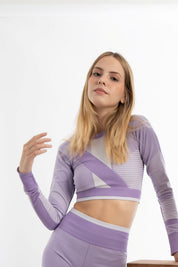 Crop Manga Larga Seamless