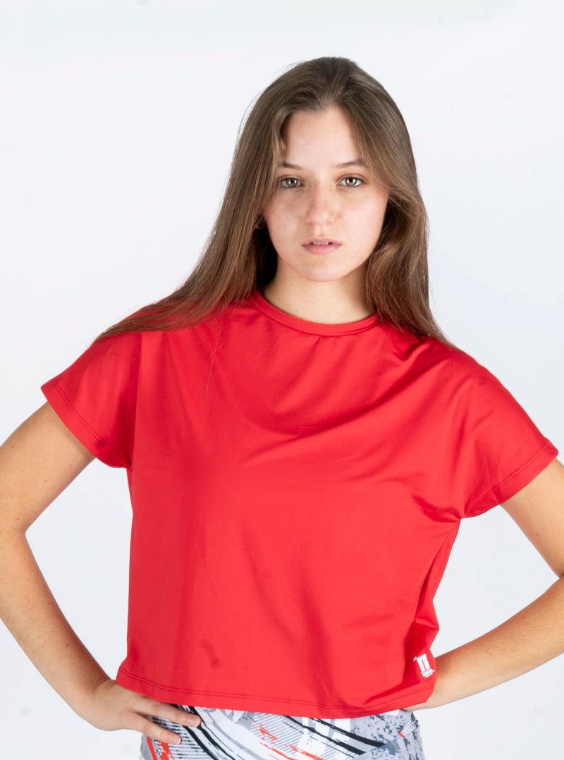CAMISA AMARRE ATRAS MANGA CORTA