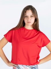 CAMISA AMARRE ATRAS MANGA CORTA