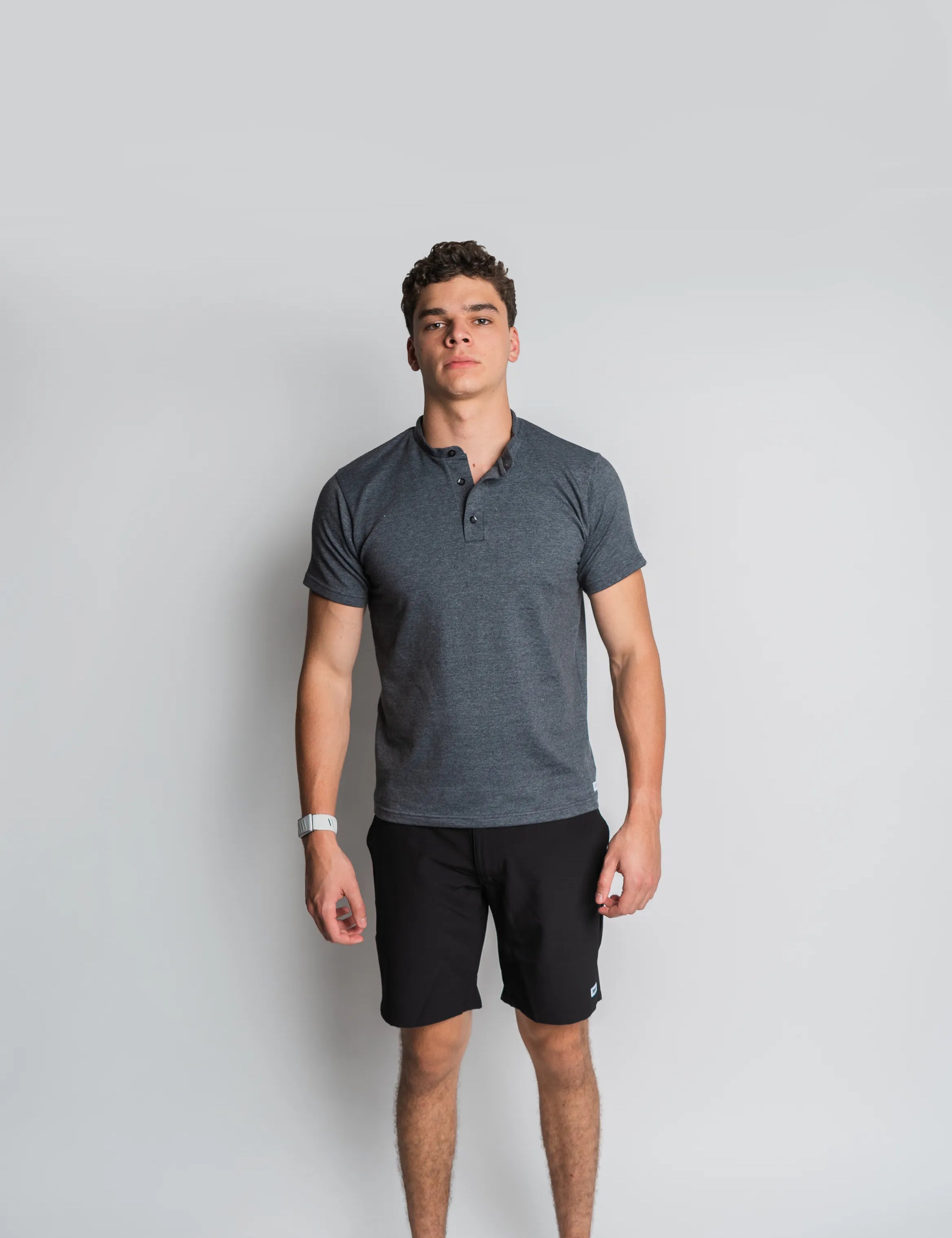HENLEY MANGA CORTA