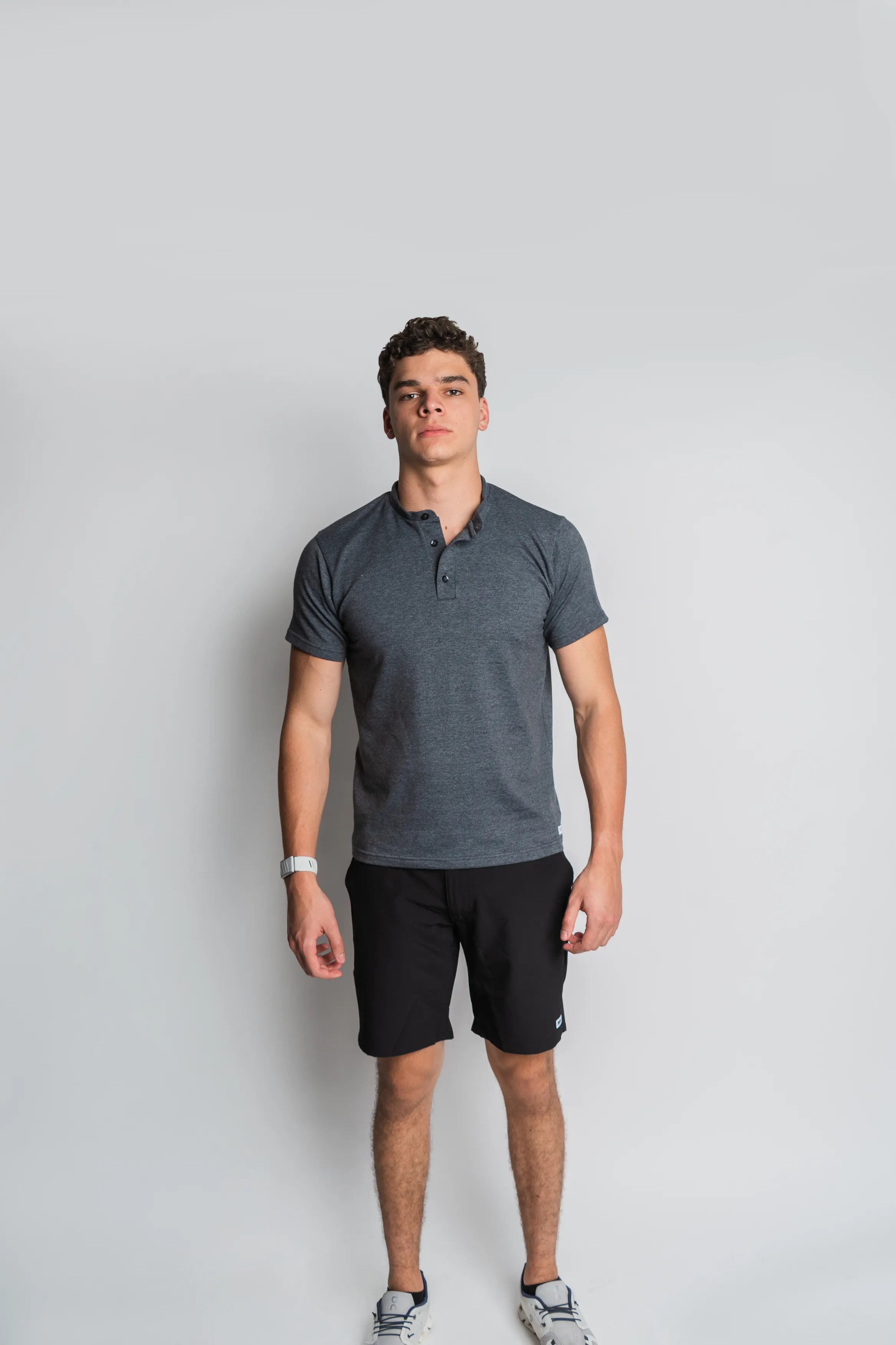 HENLEY MANGA CORTA