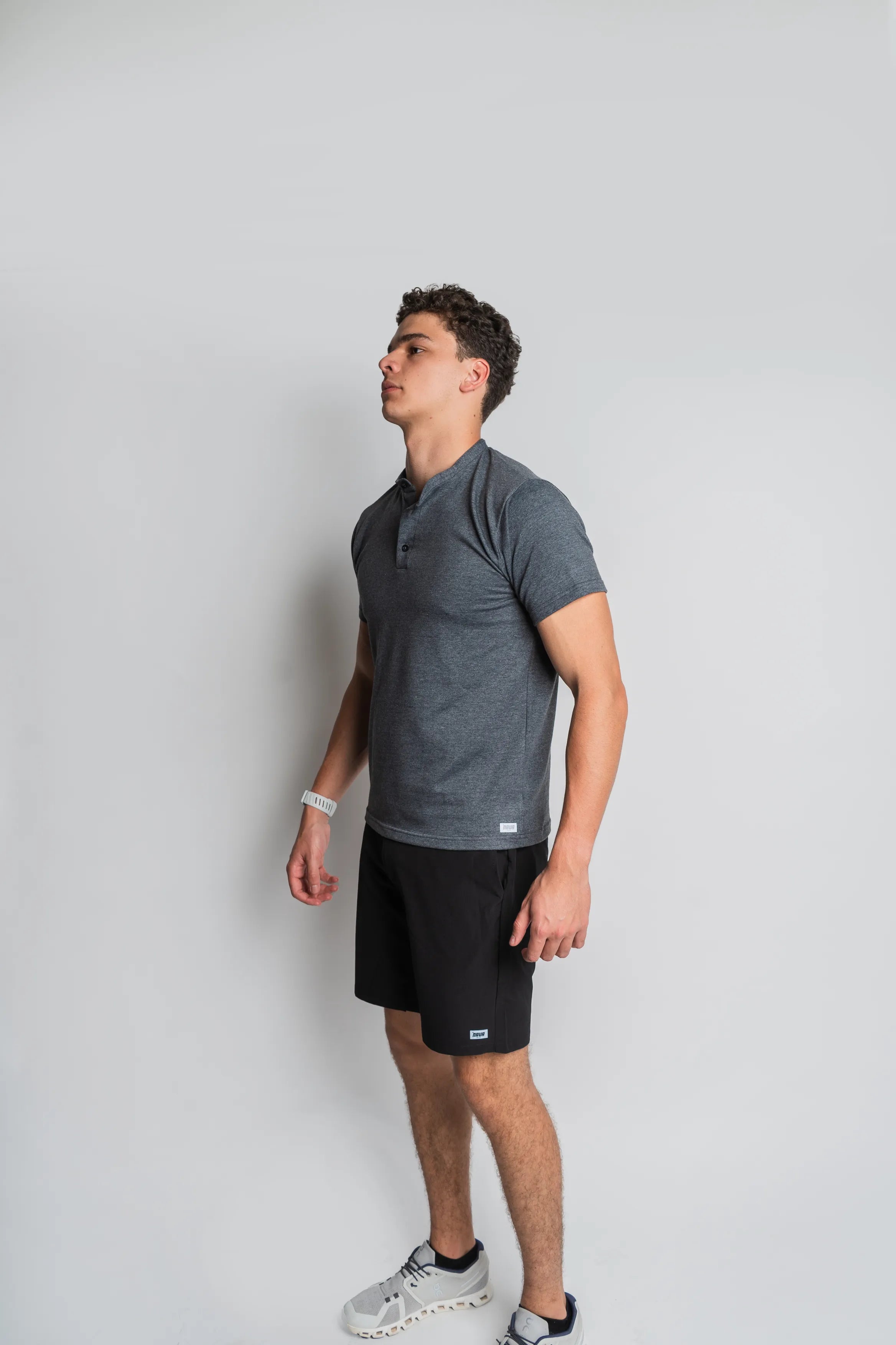 HENLEY MANGA CORTA