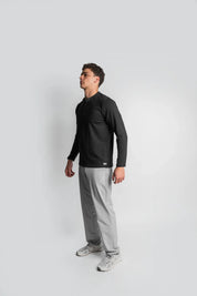 Henley Manga Larga