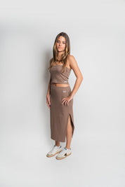 Falda Midi