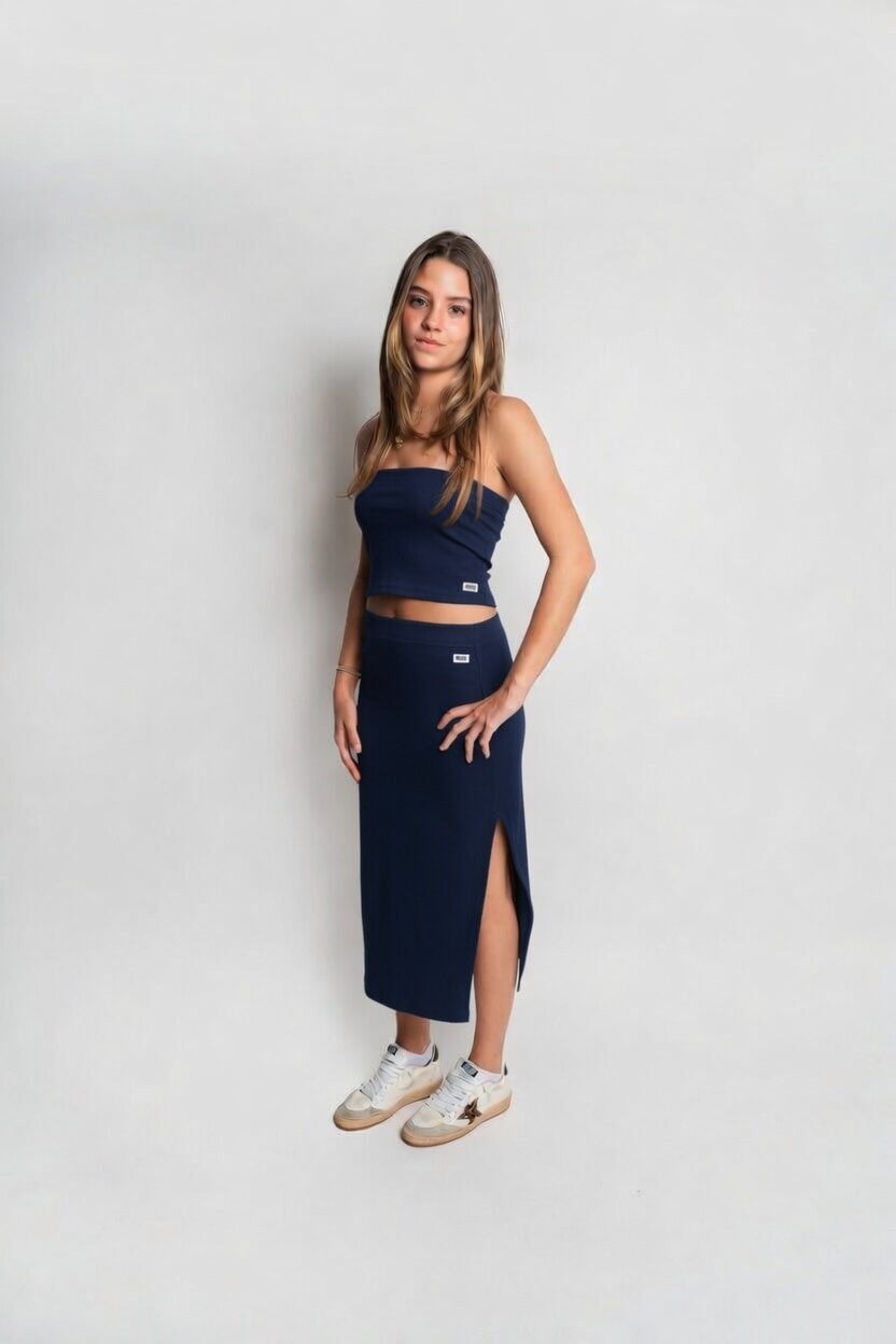 Falda Midi